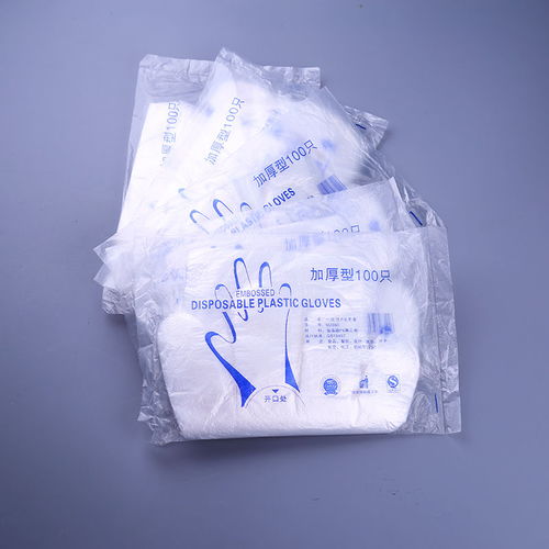 食品级一次性手套 耐用加厚卫生透明薄膜，家庭厨房与美发行业的理想之选